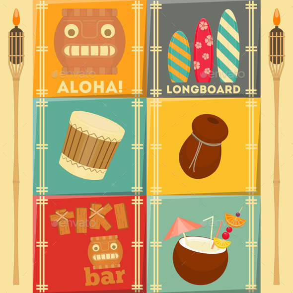 Hawaii Cards - Travel Conceptual