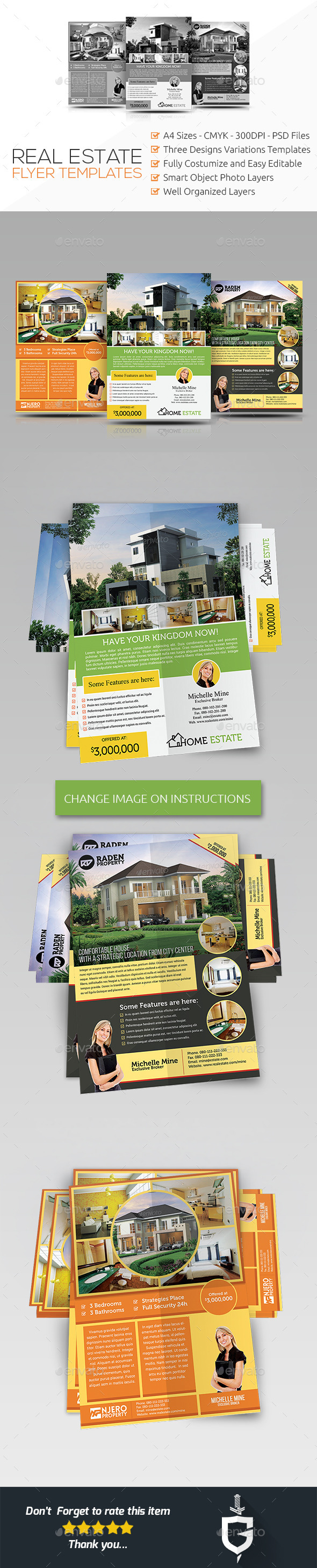 Real Estate Flyer Templates - Corporate Flyers