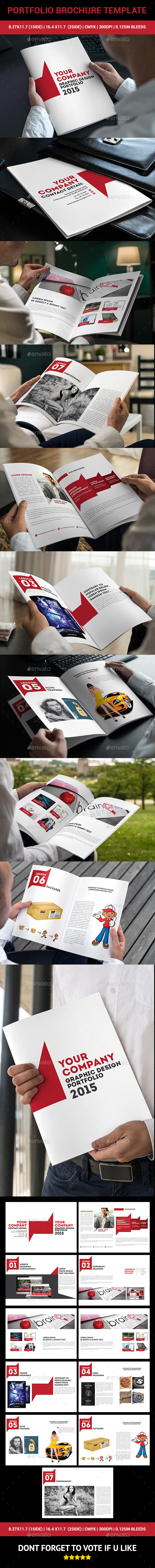 Portfolio Brochure Template - Portfolio Brochures