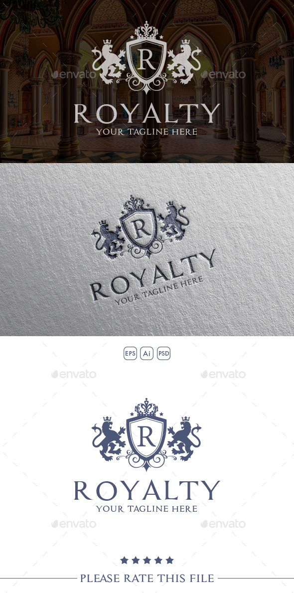 Royalty Lion Logo