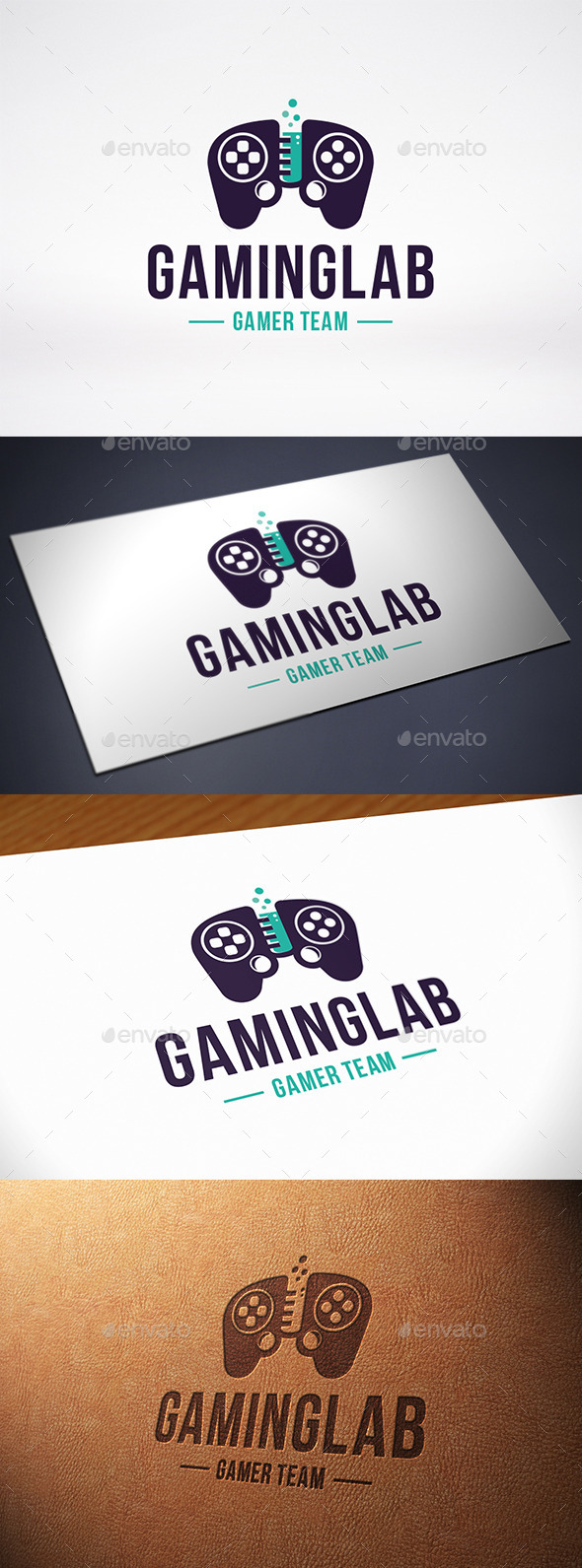 Game Lab Logo Template - Objects Logo Templates