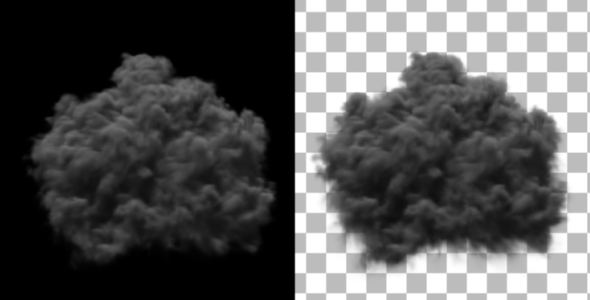 Smoke Explosion from 2 Different Angles