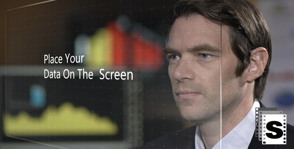 Businessman With Touchscreen alt