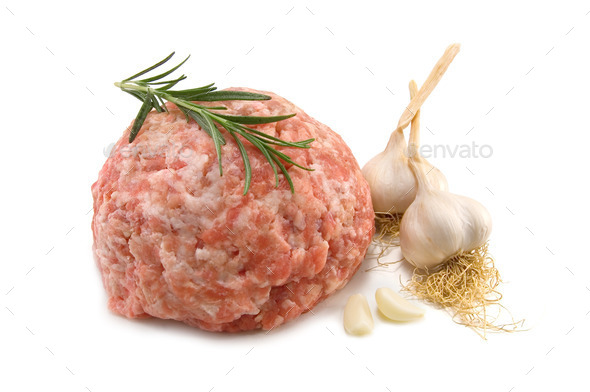 force-meat - Stock Photo - Images