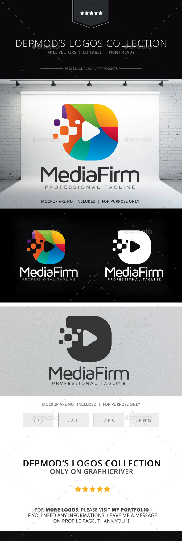 Media Firm Logo - Symbols Logo Templates