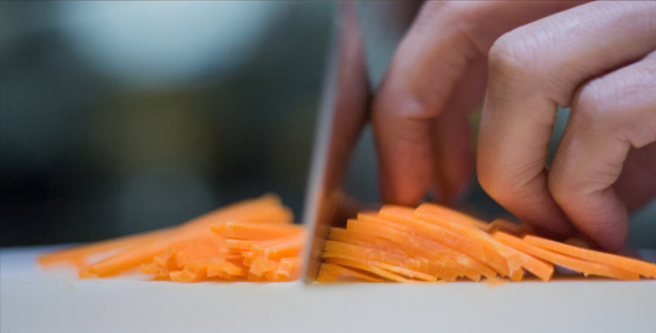 Fast Chopping Carrot