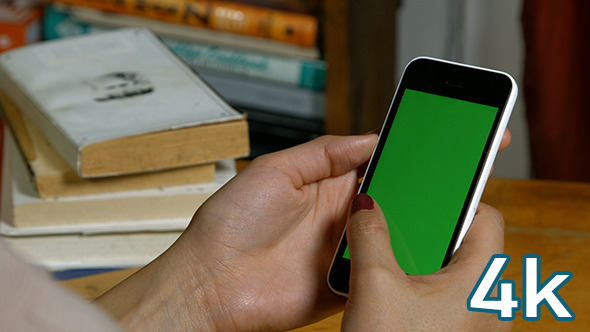 Girl Using Smartphone