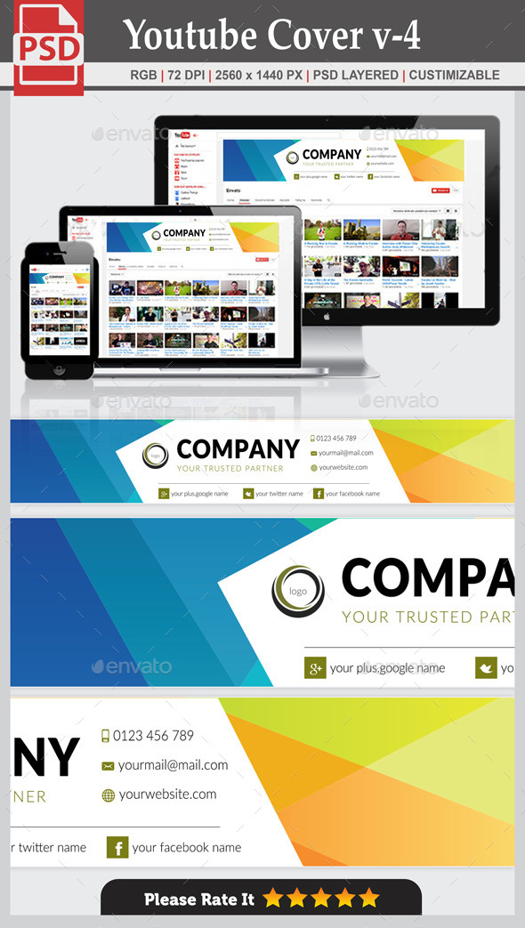 Youtube Cover v-4 - YouTube Social Media