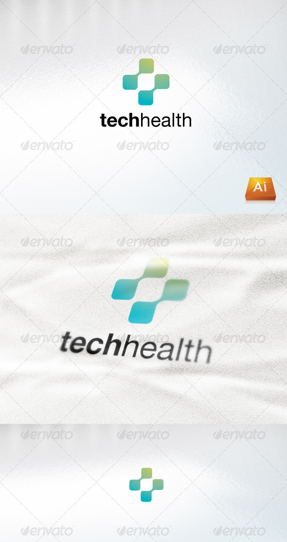 techhealth - Abstract Logo Templates