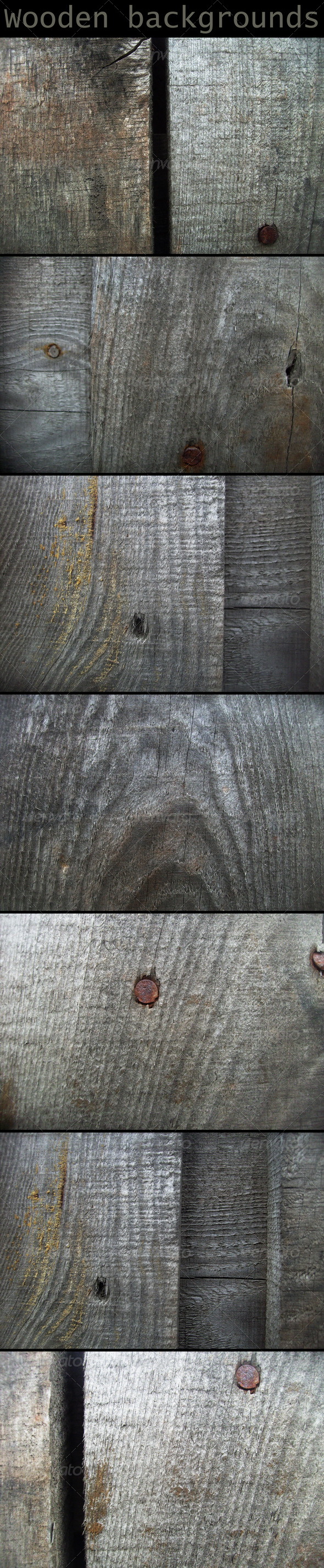 Wooden backgrounds - Wood Textures