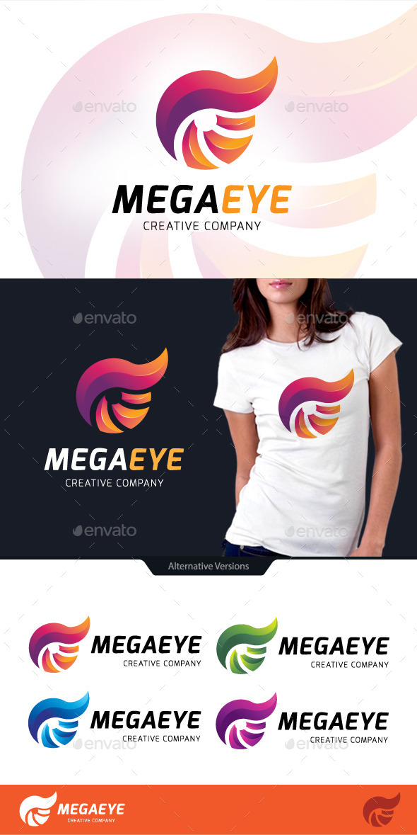 Mega Eye - Symbols Logo Templates