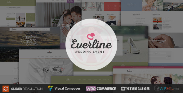 Wedding Event - Everline WordPress Theme - Wedding WordPress