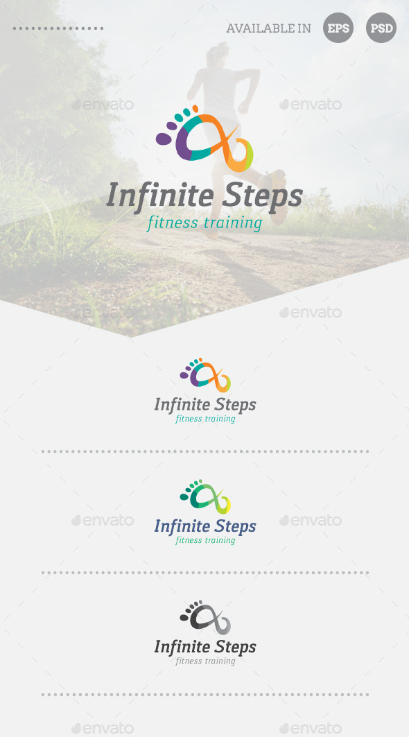 Fitness Training Logo Template - Humans Logo Templates