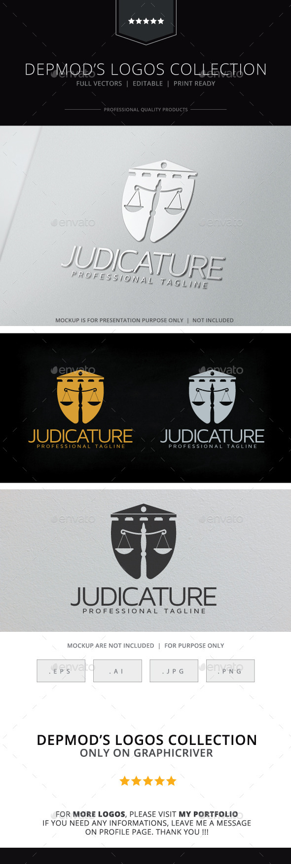 Judicature Logo - Crests Logo Templates