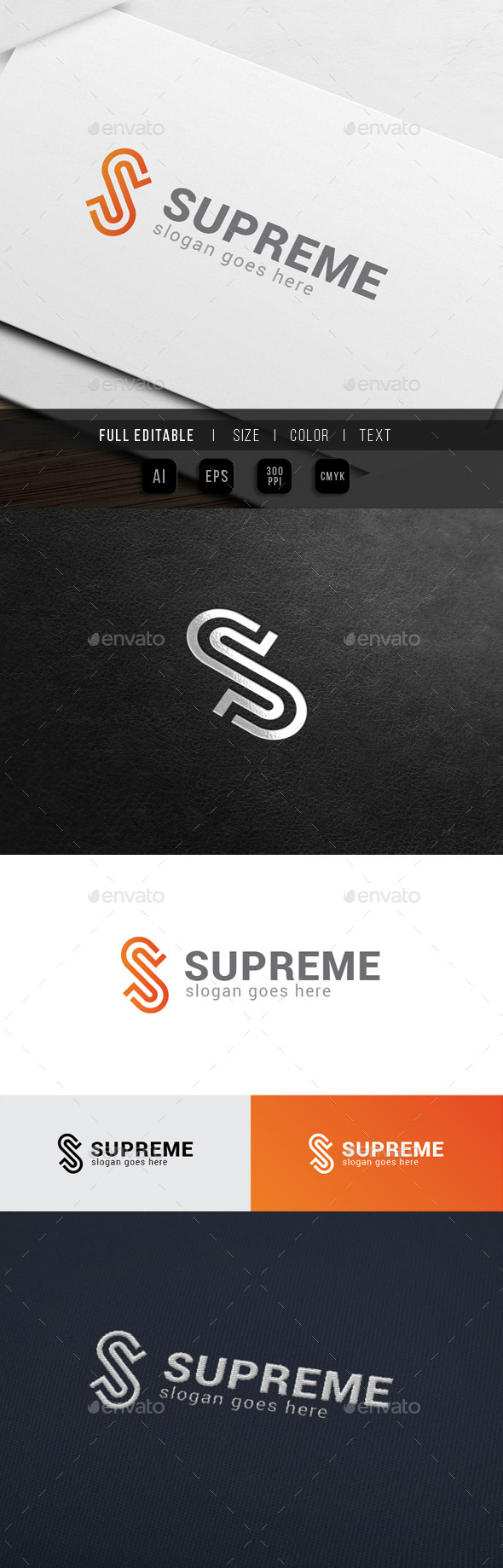 Super Supreme - Letter S - Letters Logo Templates