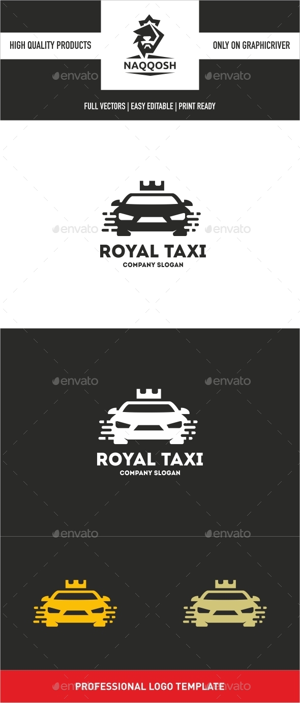 Royal Taxi - Symbols Logo Templates