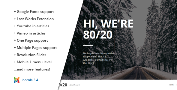 8020 :: Responsive - ThemeForest 10641482