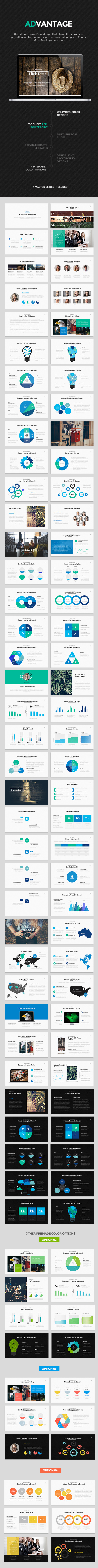Advantage PowerPoint Presentation - Business PowerPoint Templates