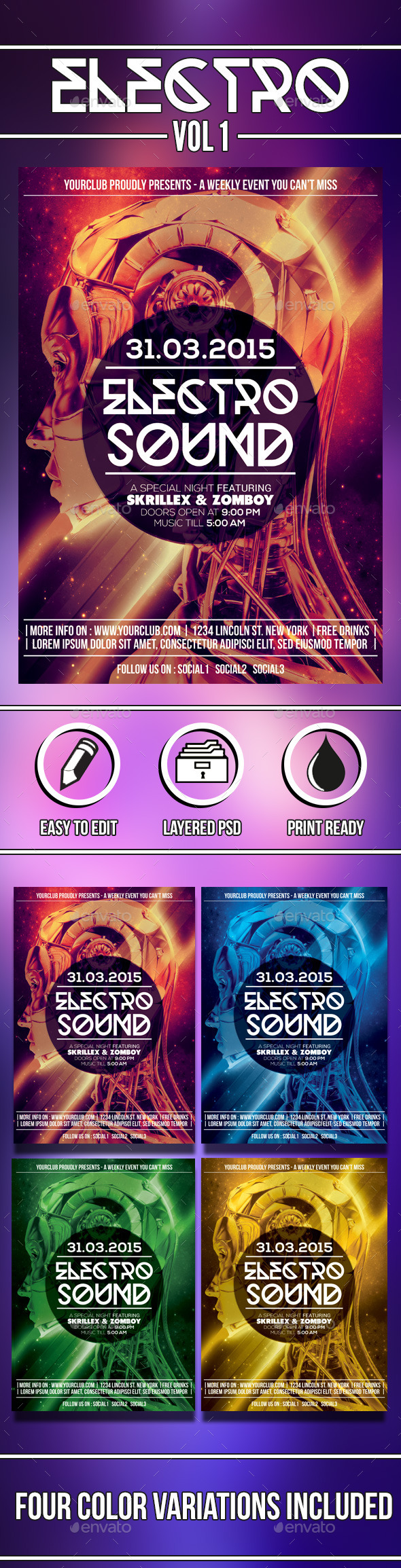 Minimal Flyer - Print Templates