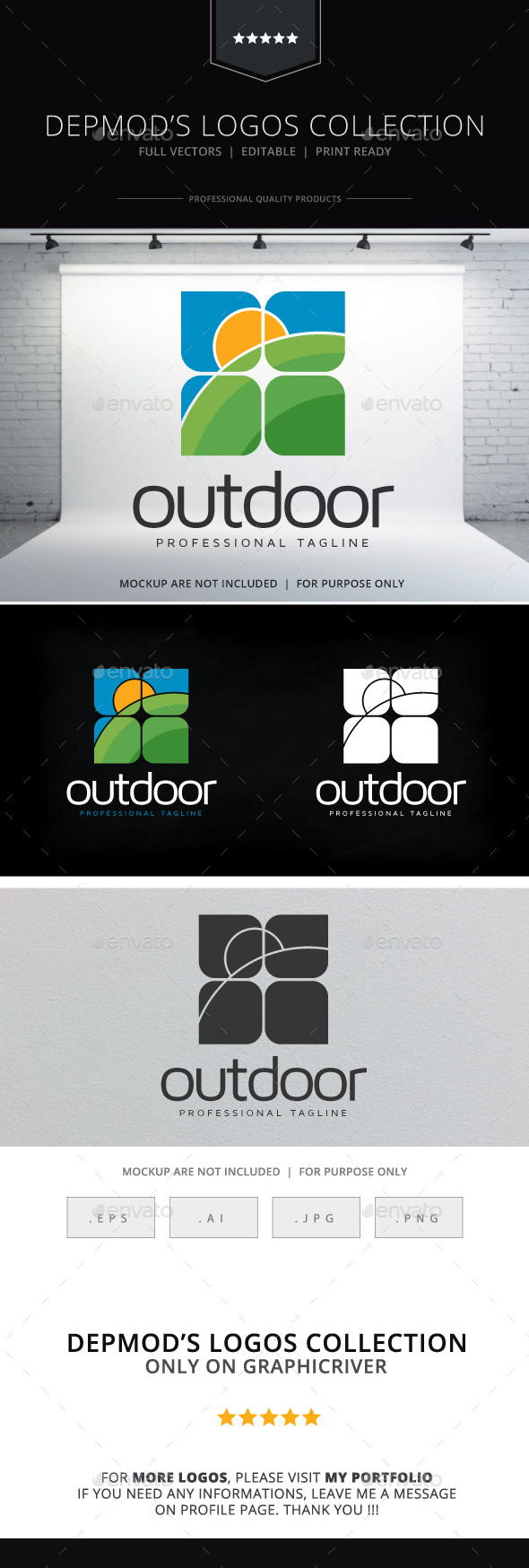 Outdoor Logo - Nature Logo Templates