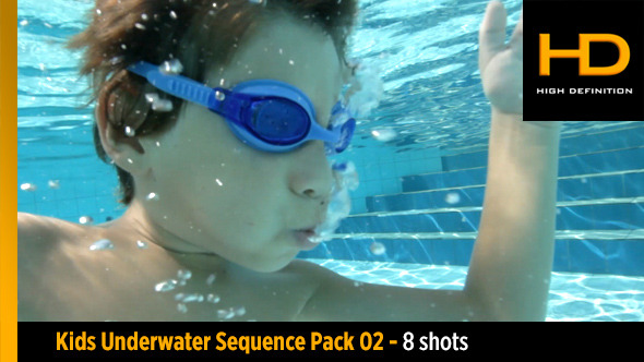 Underwater Kid Pack 2 - 8 Shots