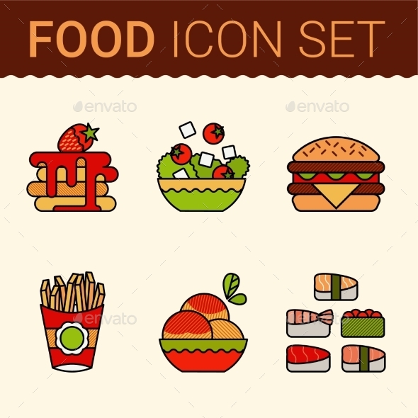 Food Icons - Food Objects