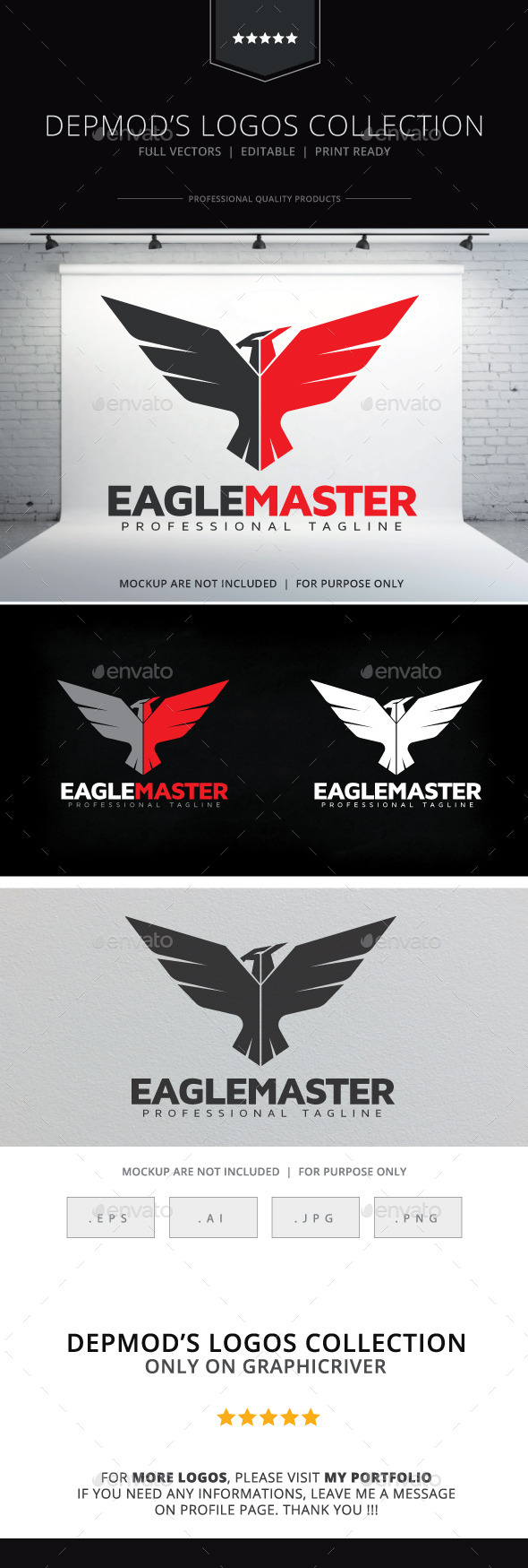Eagle Master Logo - Animals Logo Templates