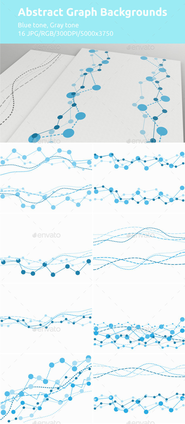 Abstract Graph Backgrounds - Abstract Backgrounds