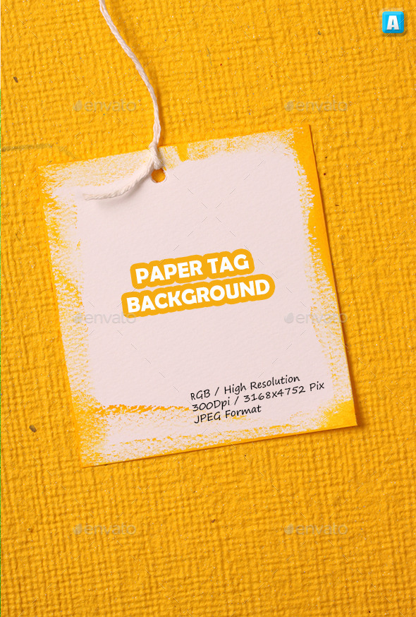 Paper Tag Background 0113 - Art Textures