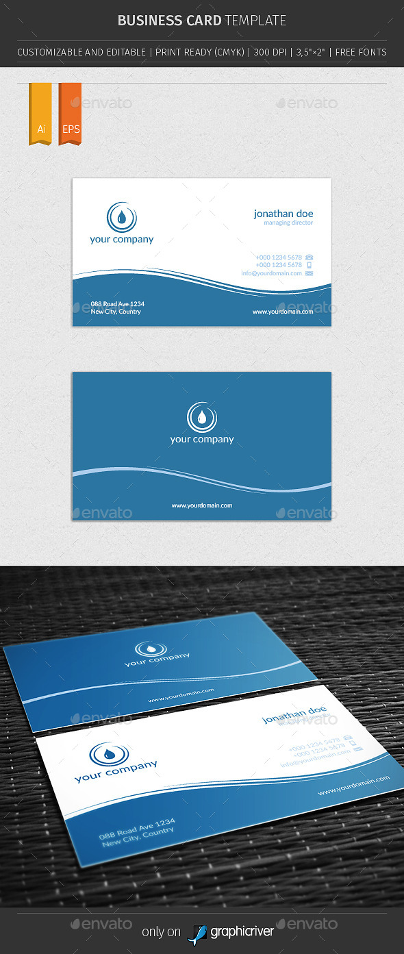 Business Card V03 - Corporate Business Cards