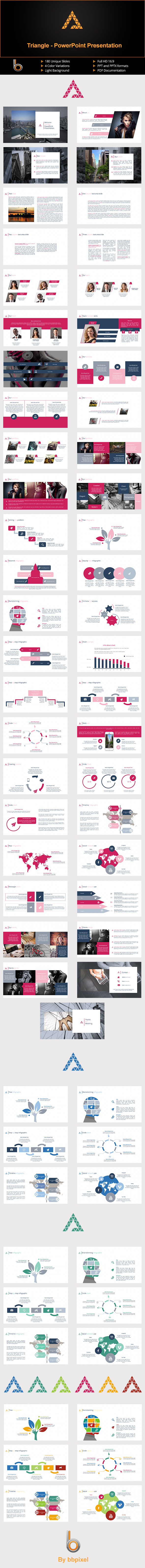 Triangle - Multipurpose PowerPoint Presentation - Business PowerPoint Templates