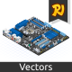 Isometric Motherboard