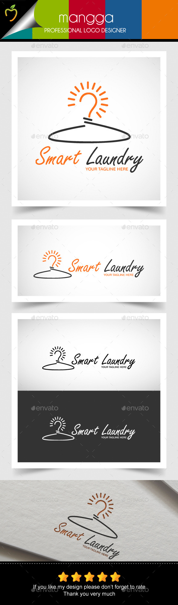 Smart Laundry Logo - Symbols Logo Templates