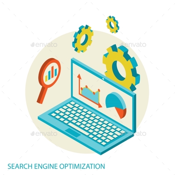 Search Engine Concept - Decorative Vectors