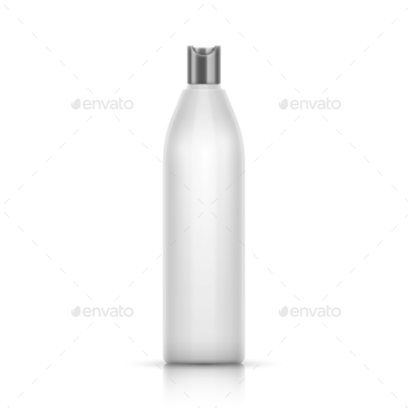 White Plastic Container - Health/Medicine Conceptual