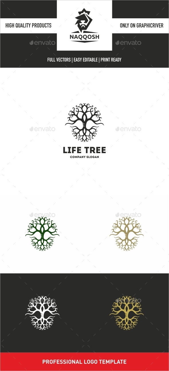 Life Tree - Nature Logo Templates