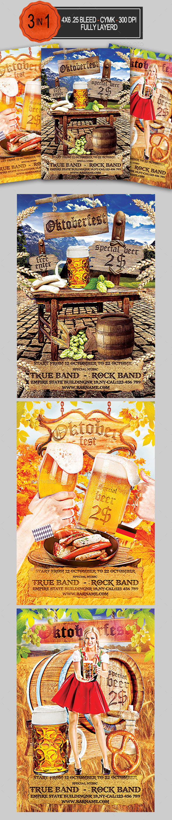 3in1 Oktoberfest Bundle - Holidays Events