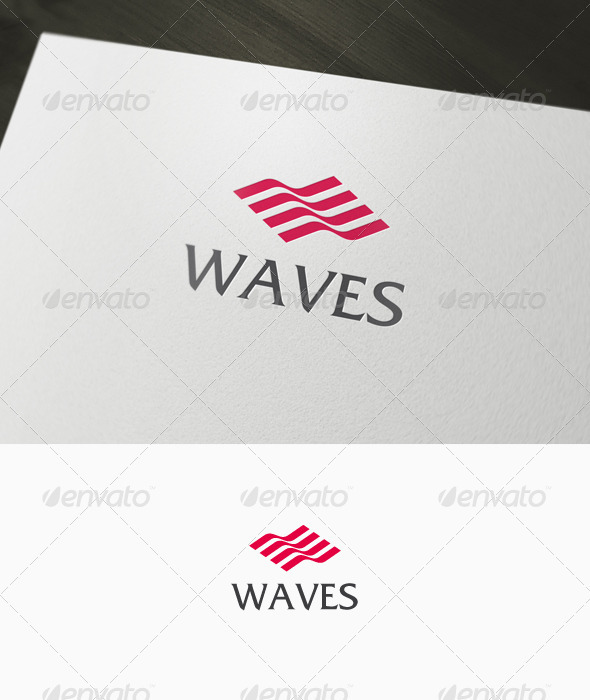 Waves Logo - Abstract Logo Templates