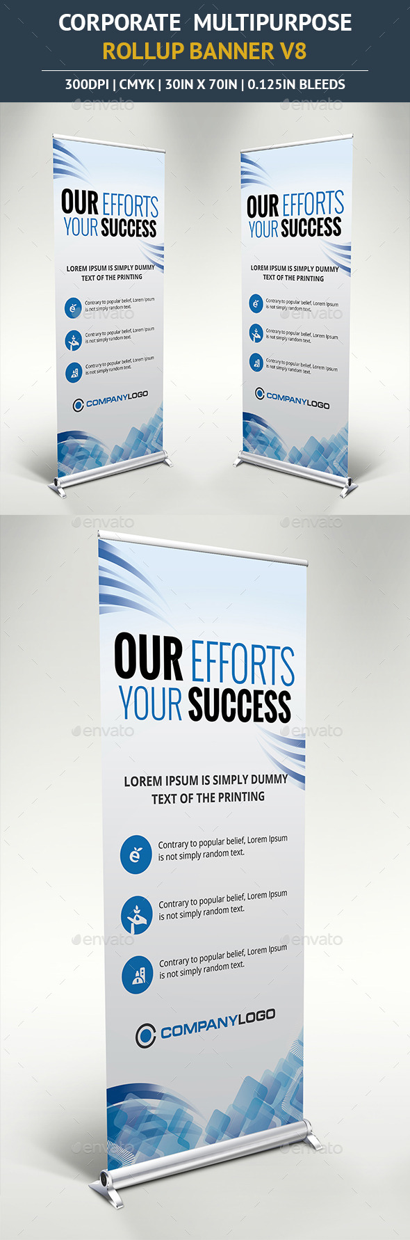 Rollup Banner v8 - Signage Print Templates