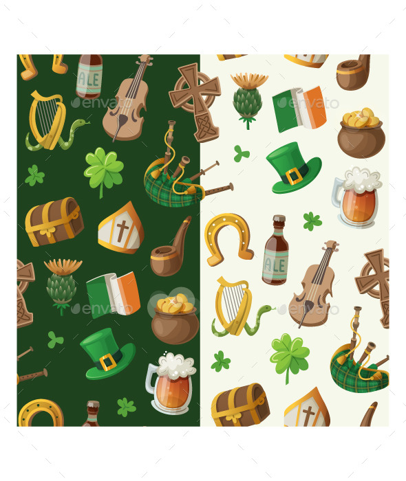 Saint Patrick's Day Pattern - Seasons/Holidays Conceptual
