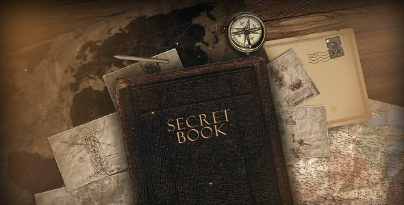 The Secret Book - VideoHive 10677717