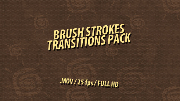 Brush Strokes Transitions