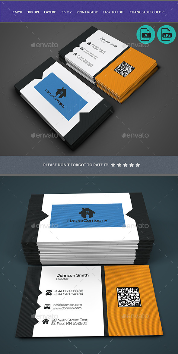 Business Card Design - Business Cards Print Templates