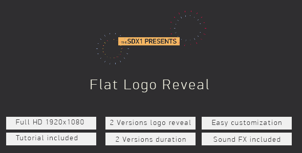 Flat Logo Reveal