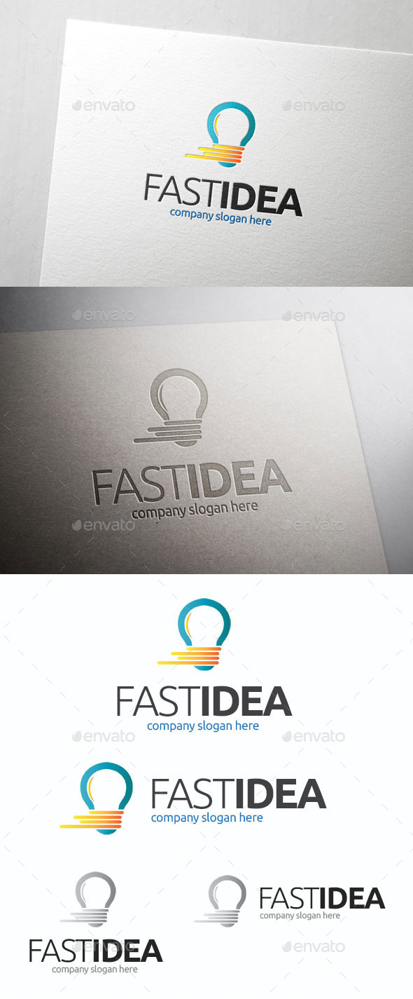 Fast Idea Logo Template - Symbols Logo Templates