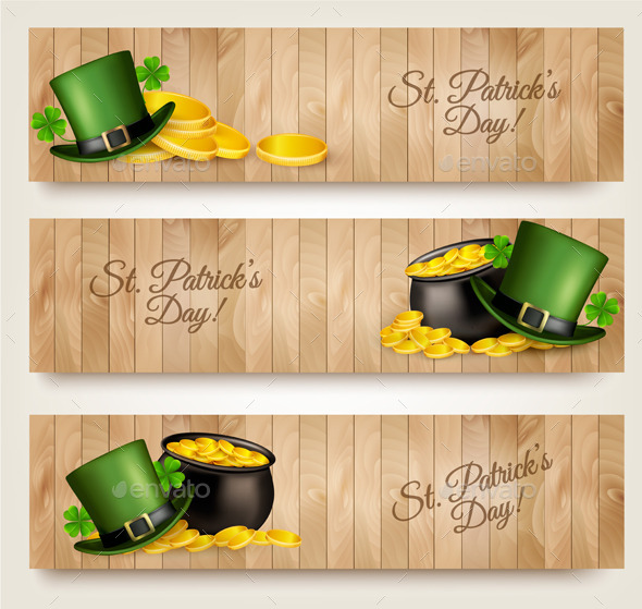 Three Saint Patricks Day - Seasons/Holidays Conceptual