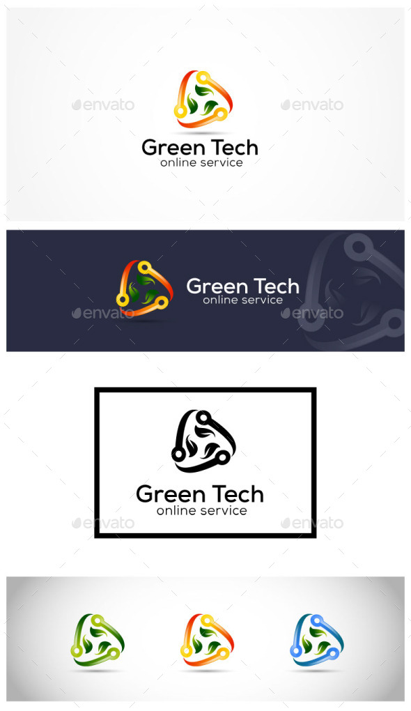 Green Technology - Symbols Logo Templates
