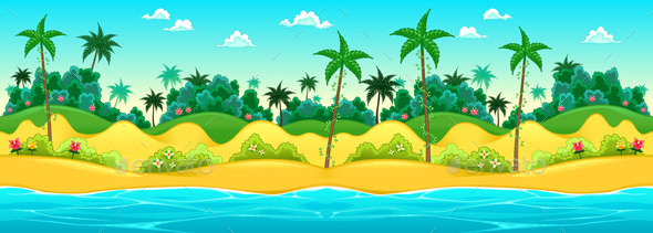 Landscape on the Seashore - Landscapes Nature