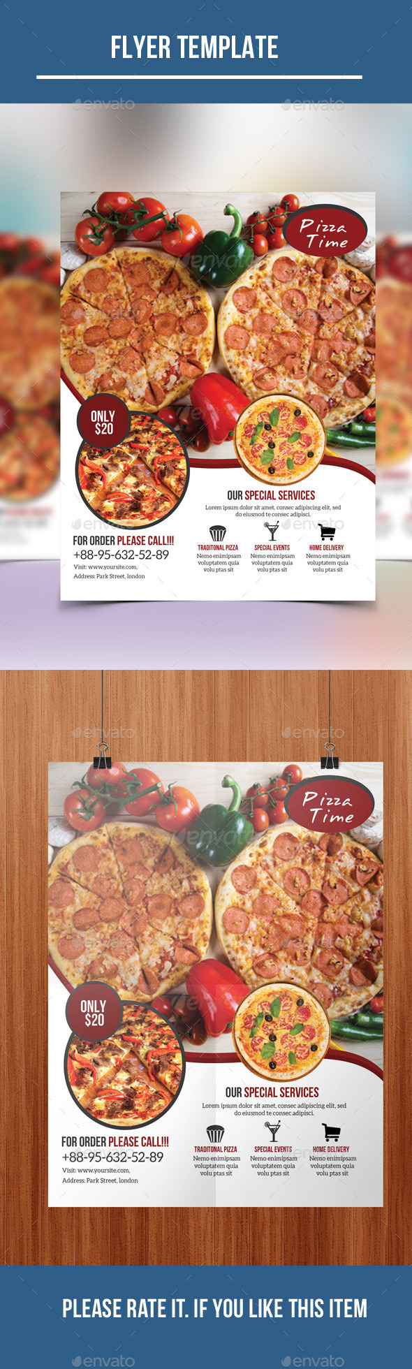Resturent Flyer - Restaurant Flyers