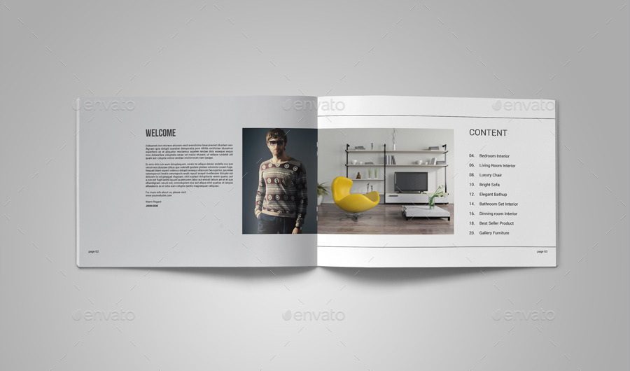 Portfolio Brochure Template, Print Templates | GraphicRiver